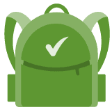 Assembled emergency supply kit with flashlight, water, food, and first aid supplies from FEMA Ready.gov