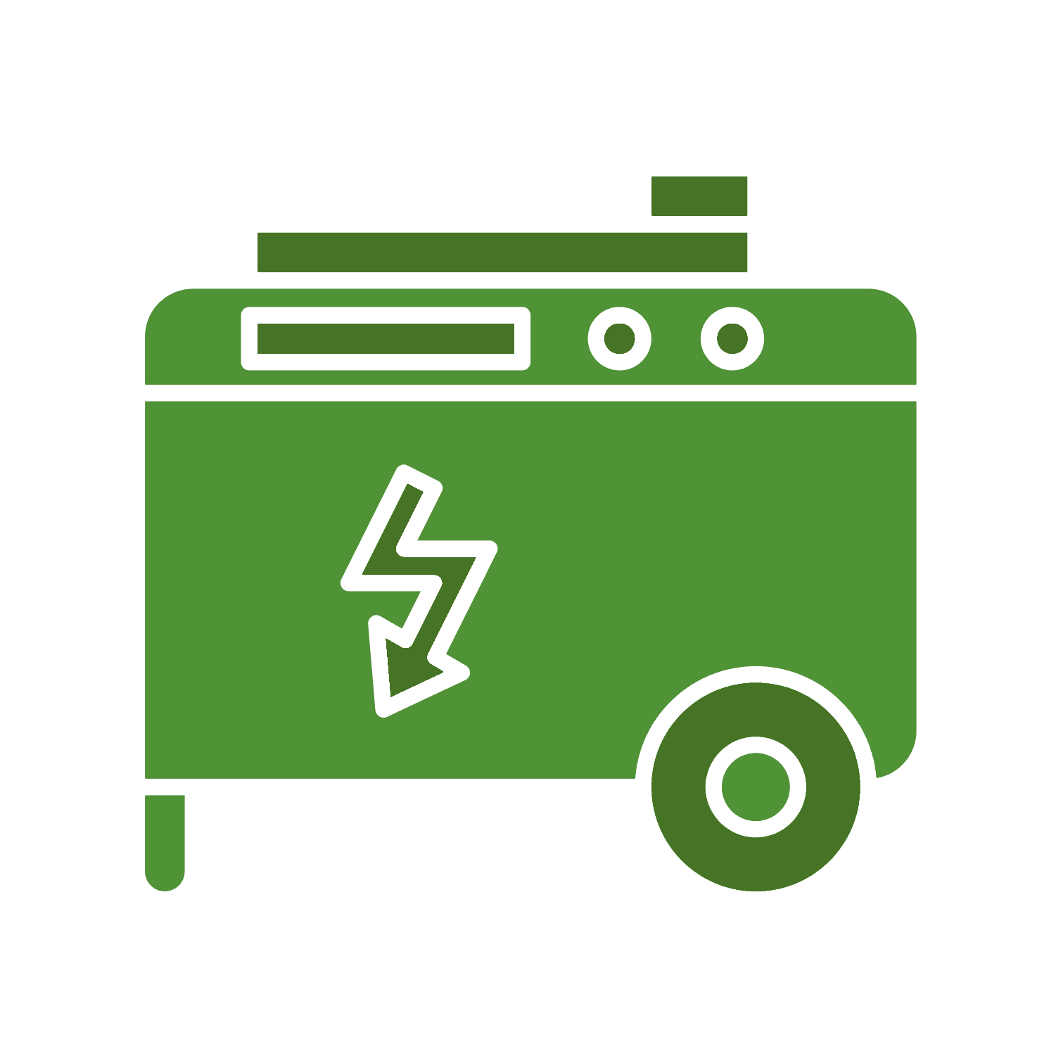 Portable generator powering a home during a power outage, from FEMA Ready.gov power outage preparedness guide
