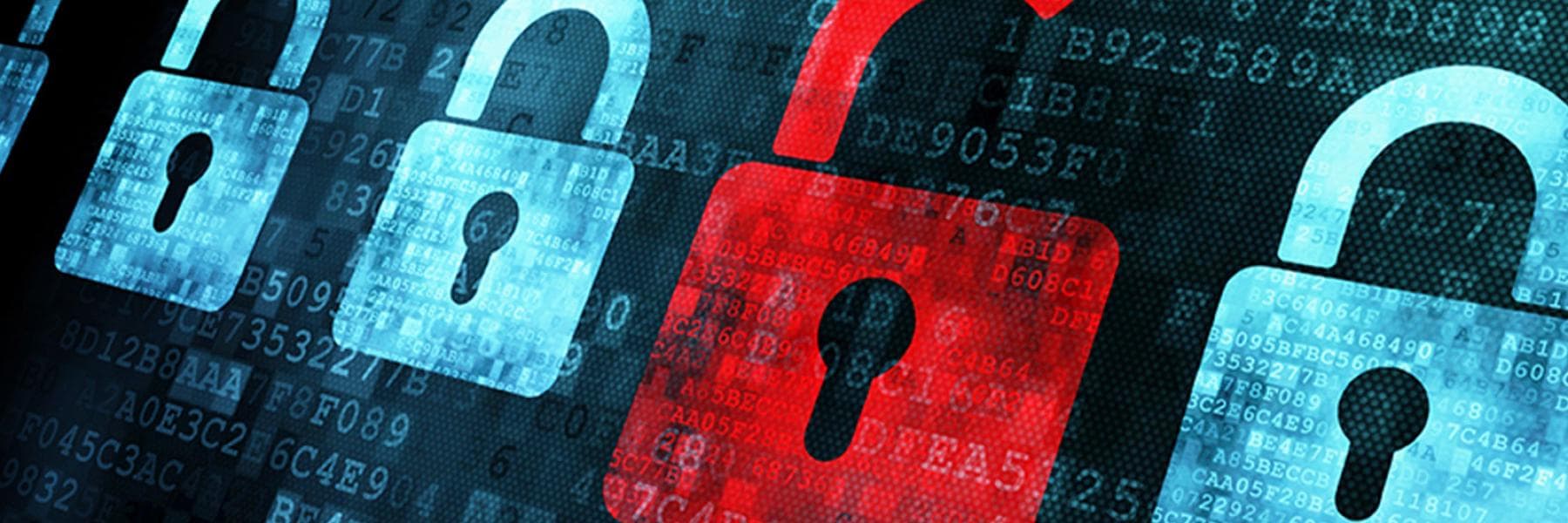 Abstract cybersecurity concept image from CISA — representing digital threats to home and grid infrastructure